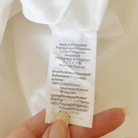 NWT J.CREW White Tweed Shift Dress Size 4 - Picture 6 of 10